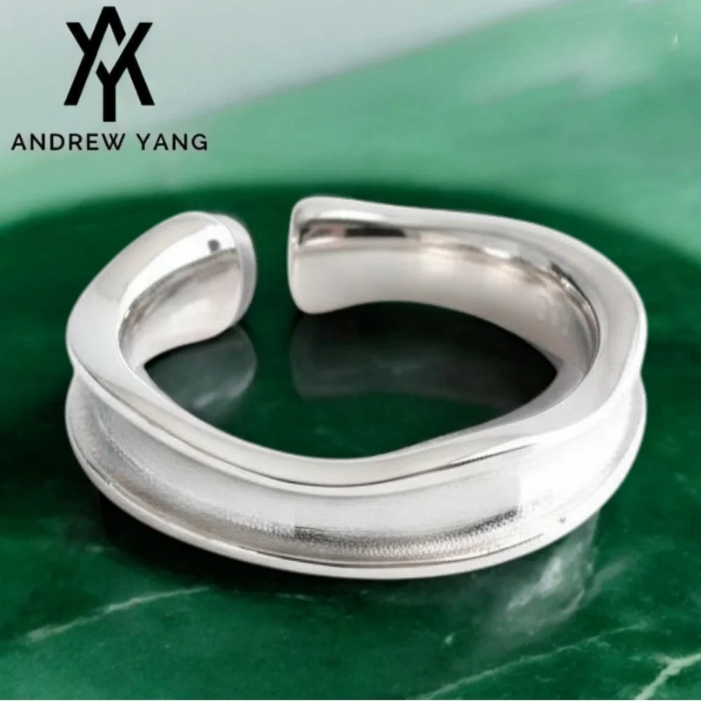 925 Silver Free Form Minimalist Ring